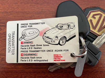 MG Key Ring